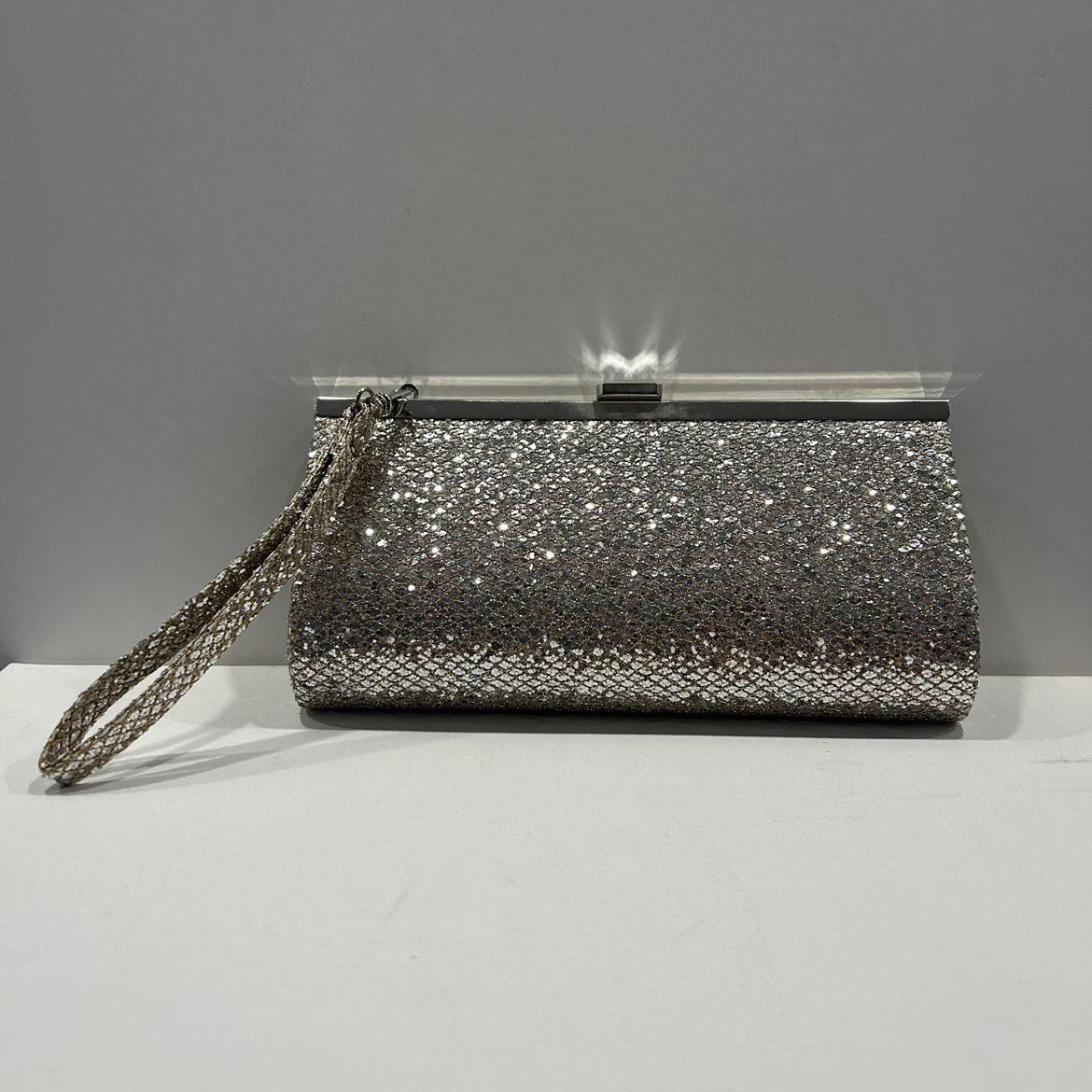 Le Chateau Sparkly Clutch/Crossbody