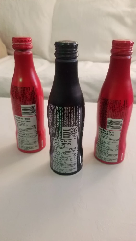 Vancouver 2010 Olympics Coca Cola Metal Bottle Collectables image indicator(2)