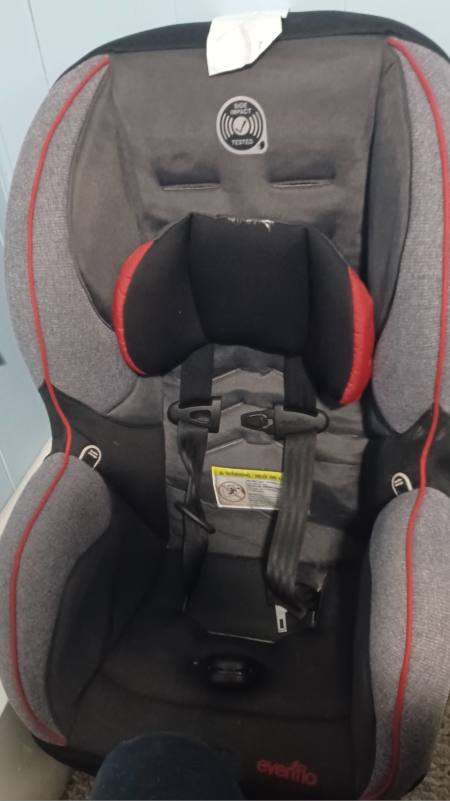 Even flowers titan convertible car seat thumbnail