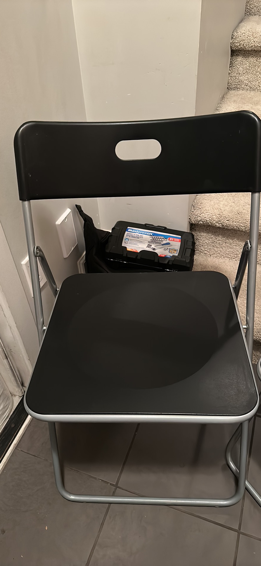 Two black chairs - photo 2