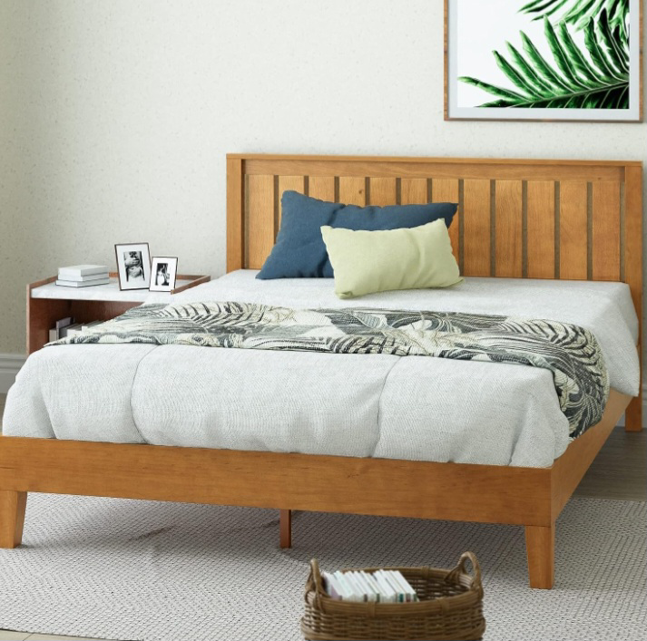 Delux Wooden Bed Frame- King size