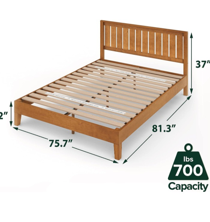 Delux Wooden Bed Frame- King size - photo 2