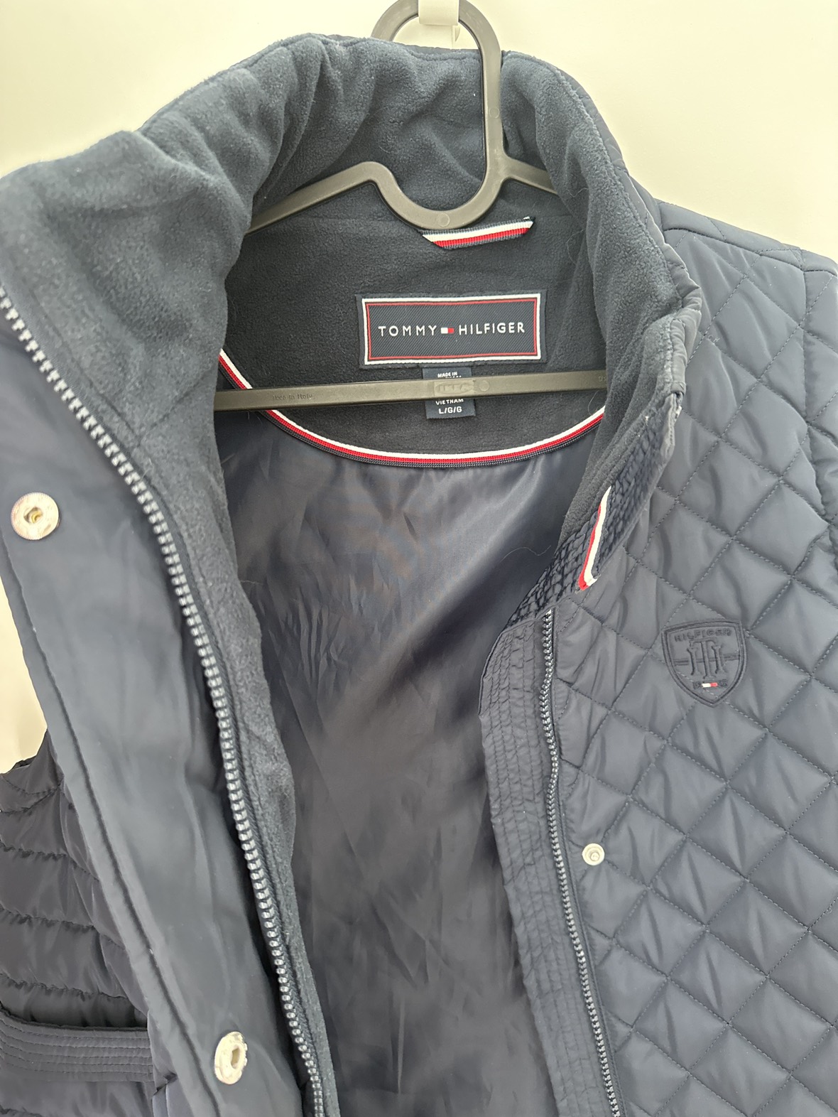 Tommy Hilfiger Quilted Vest in Navy Blue image indicator(8)