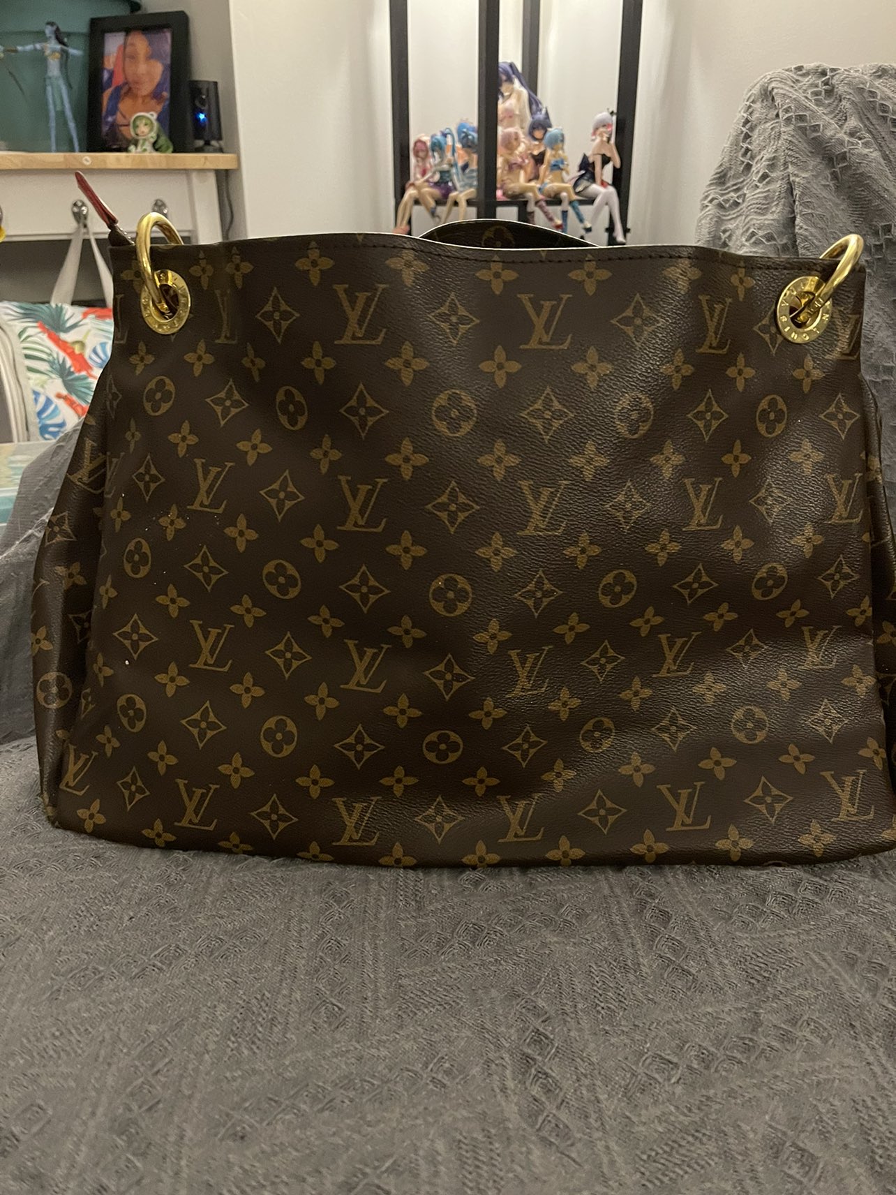 LOUIS VUITTON Artsy MM one shoulder hobo hand bag - photo 2