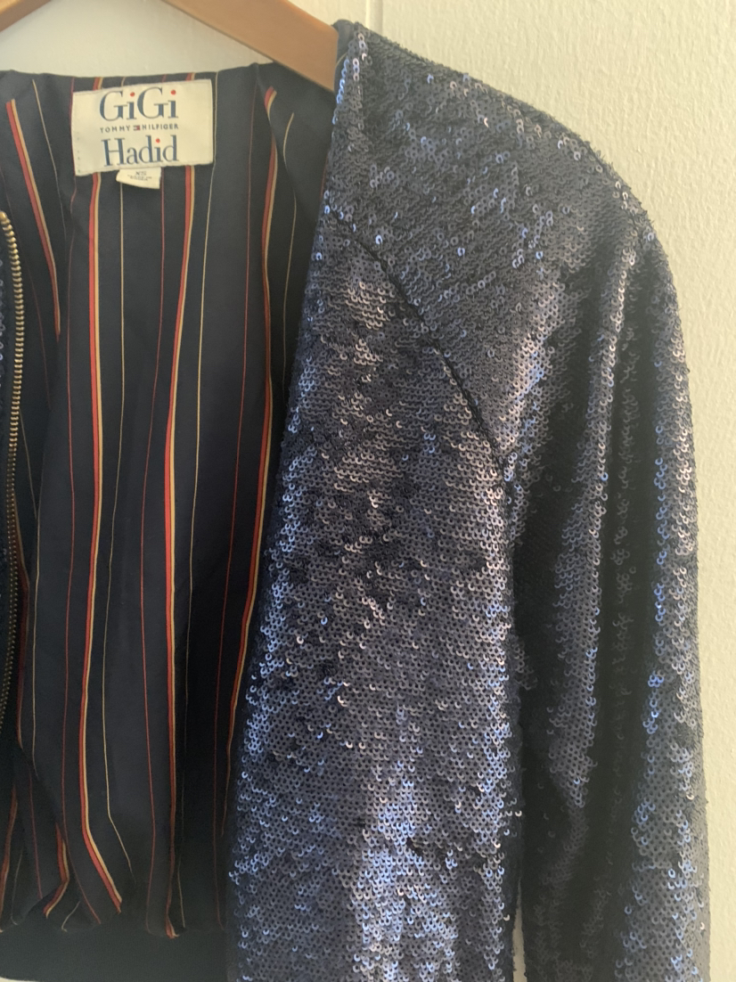 GIGI Hadid sequined jacket from Tommy Hilfiger image indicator(3)