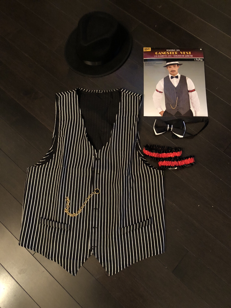 Roaring 20’s Gangster Vest & Accessories