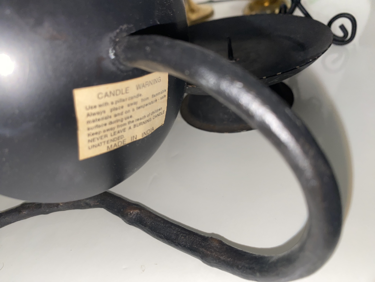 Antique/Vintage collection Heavy - Candle Holders image indicator(4)