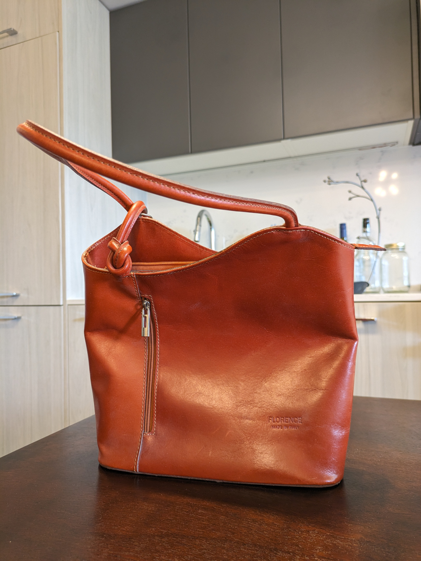 Brand new Italian leather purse from Florence, Italy