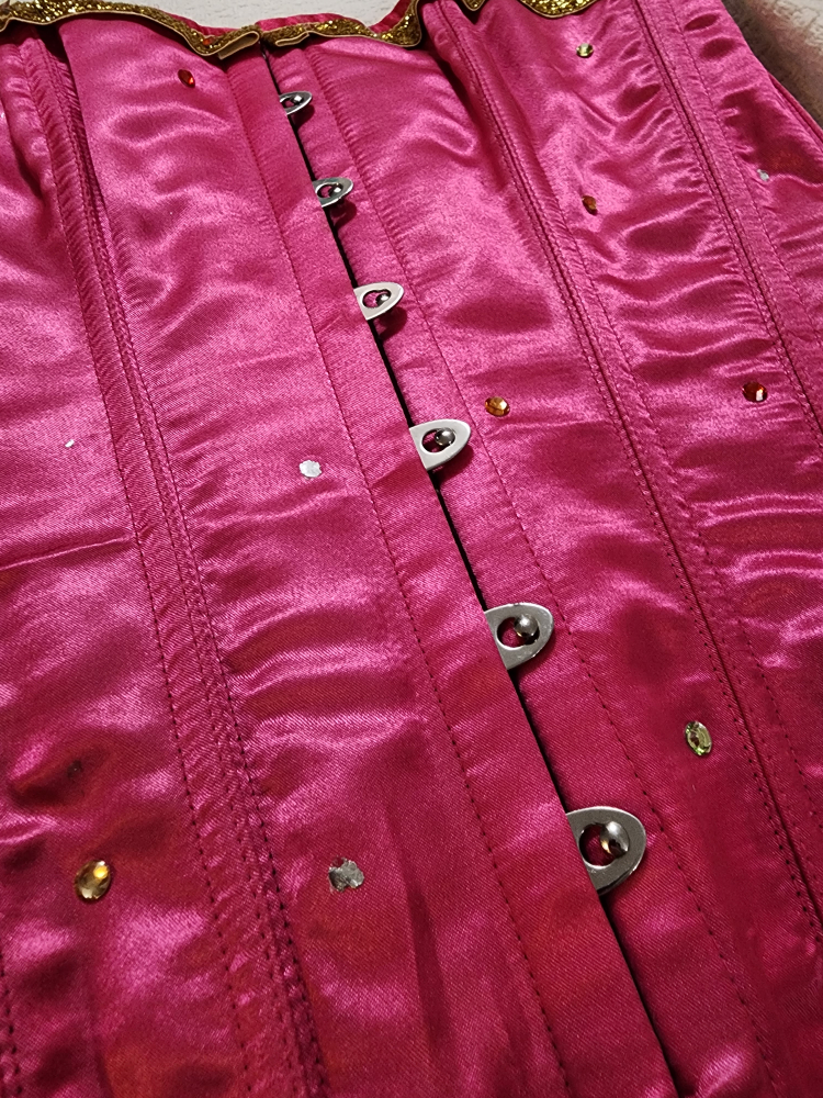 Silk Embelished Corset 🦃🎃 image indicator(2)