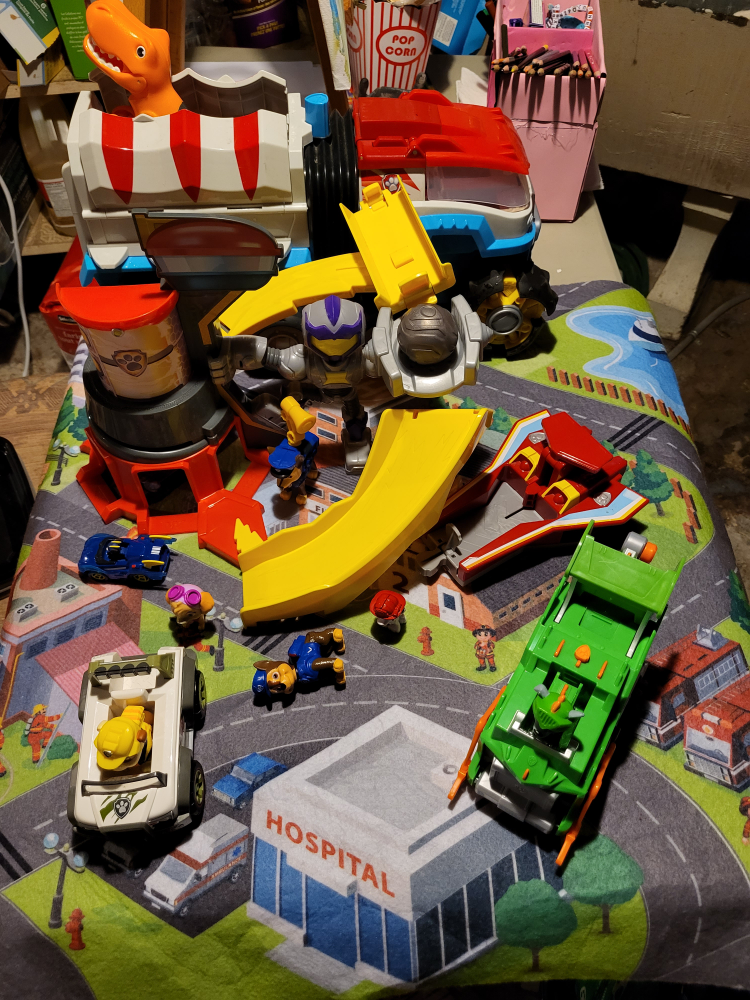 paw patrol toys assortment