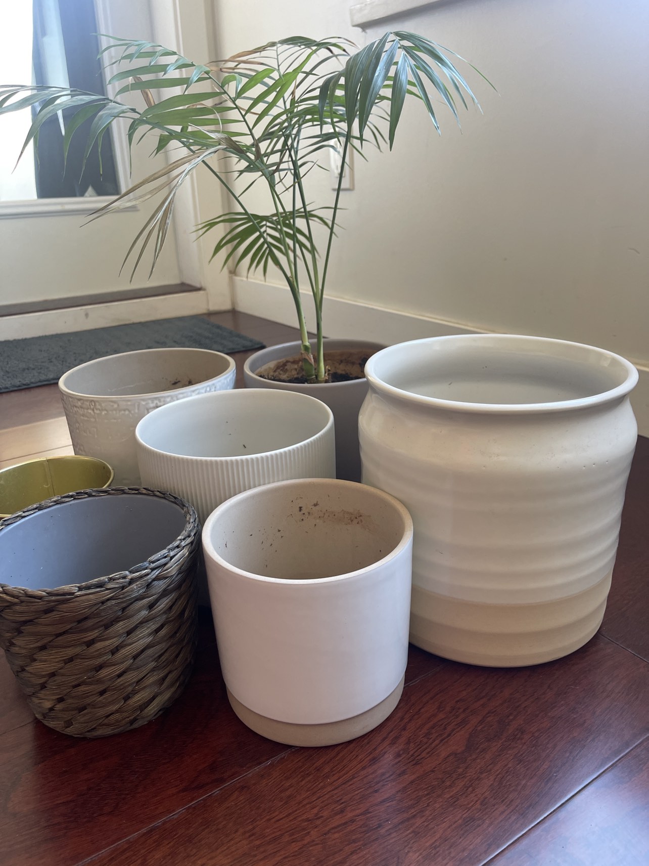 6Ikea Pots + 4 Stands - photo 4