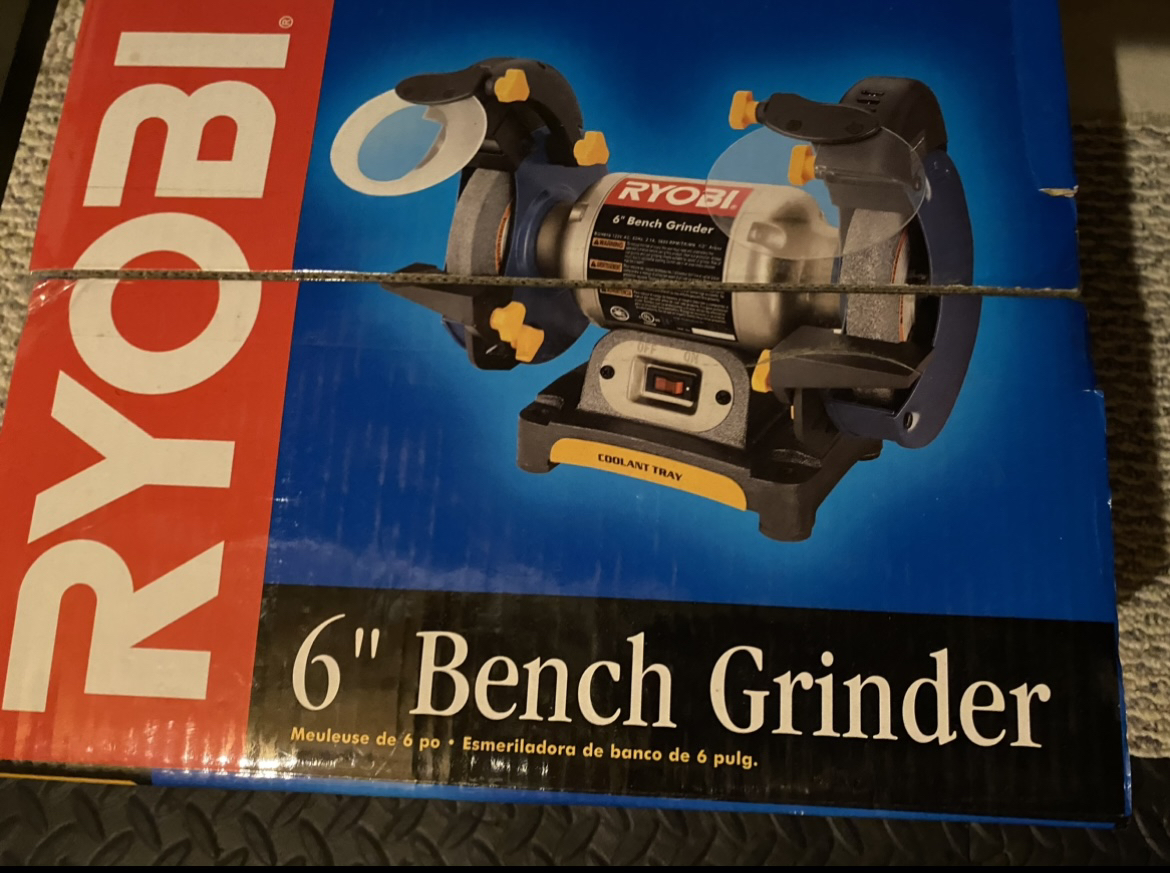 Ryobi 6 inch Bench grinder tool thumbnail