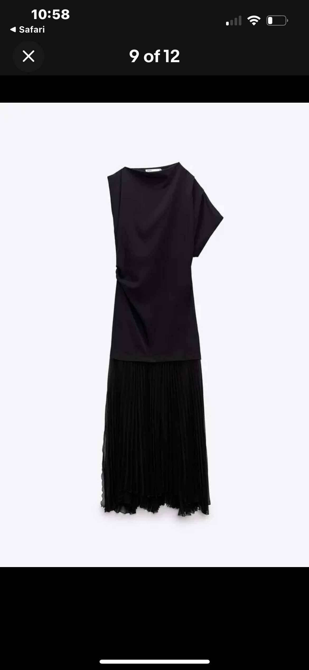 Zara dress limited edition size small