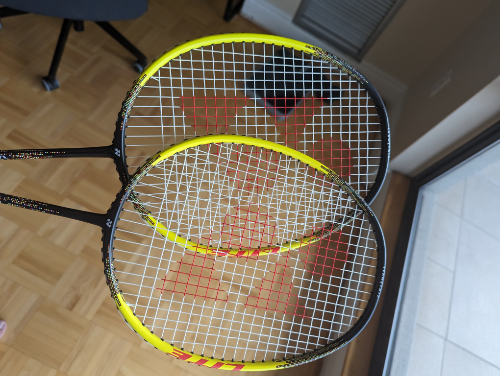 Yonex Voltric Lite Badminton Racquet Pair (Used only once)