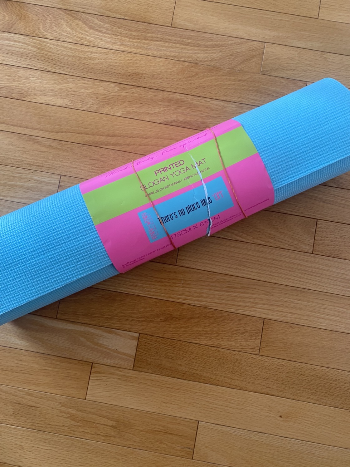 NEW BLUE YOGA MATT - photo 2
