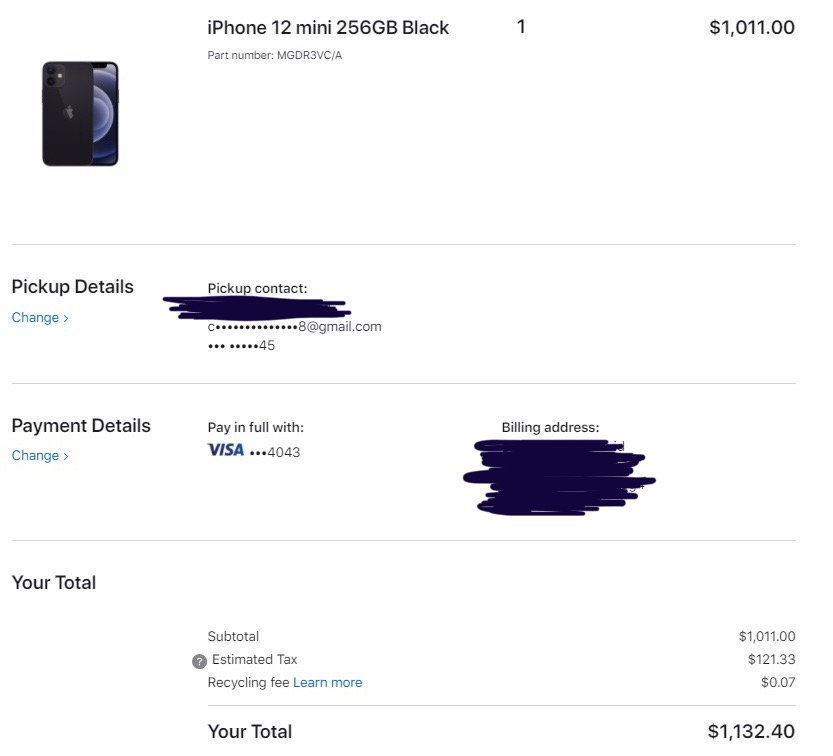 iPhone 12 Mini 256GB Black image indicator(6)