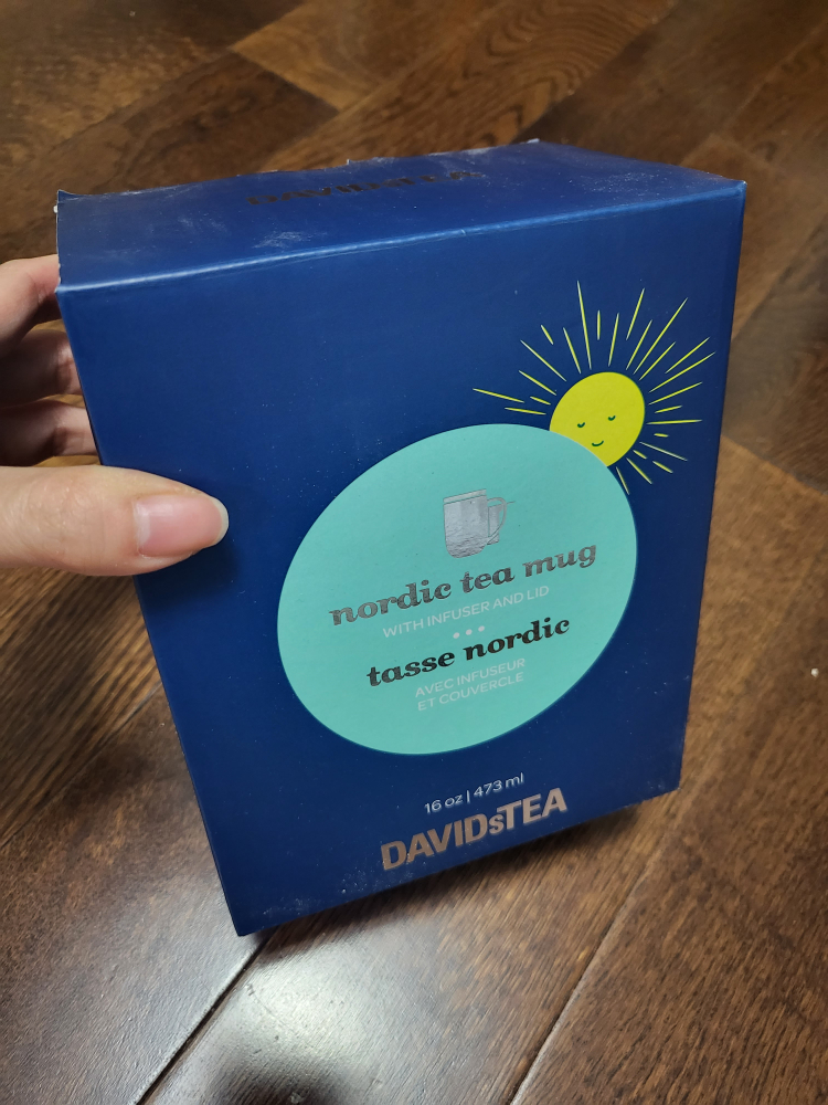 David's Tea Mug Set (Brand new)