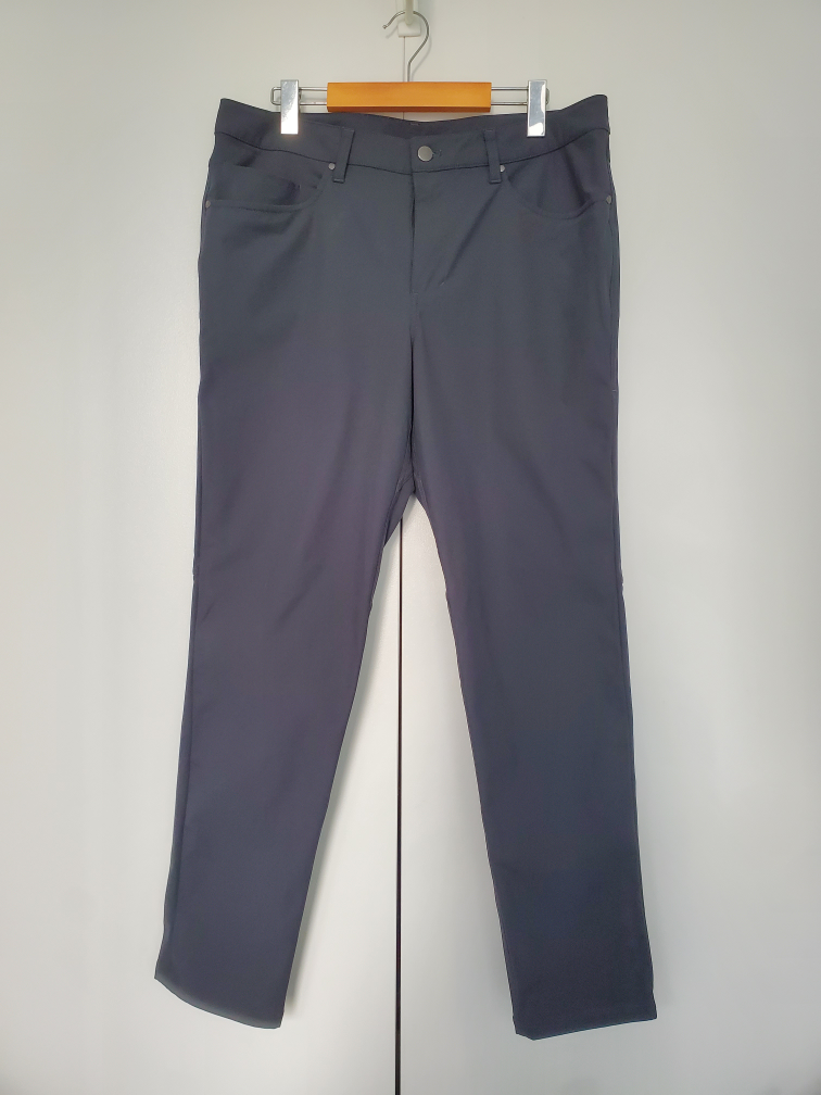 Lululemon ABC Slim fit 5 pocket pant (dark grey) image indicator(3)