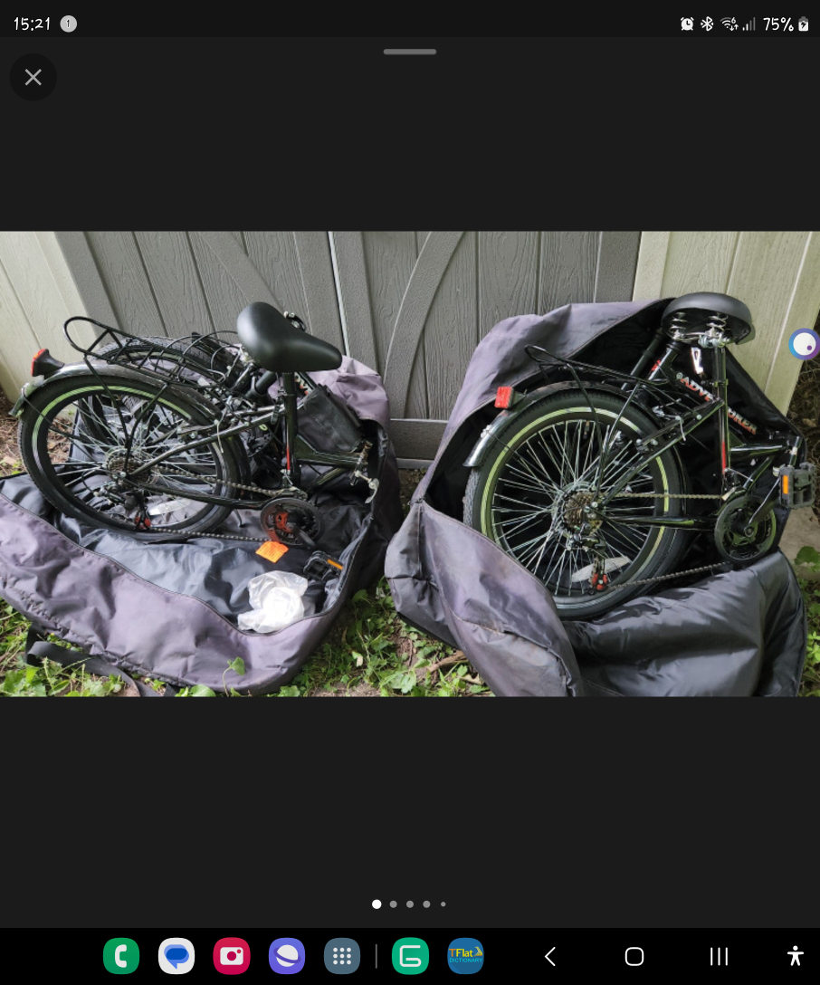 ADVENTURER TWELVE -SPEED FOLDING BIKE  (New)