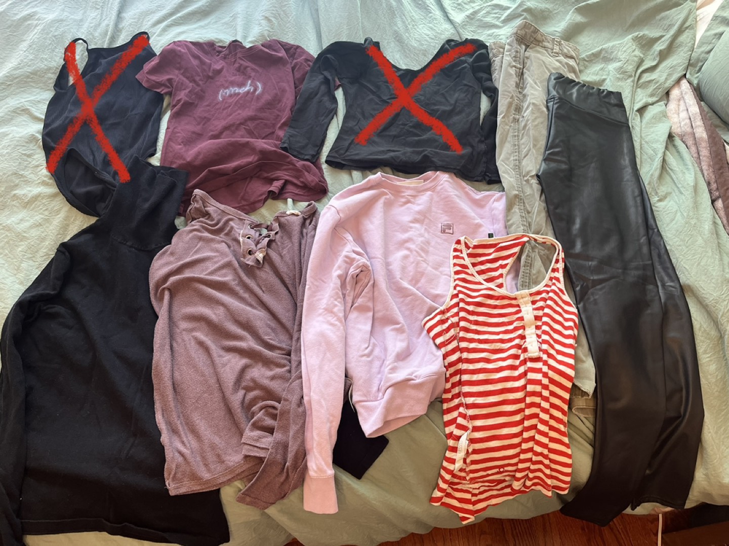 Free clothes xs/s. Must take all. #freecycle - photo 2