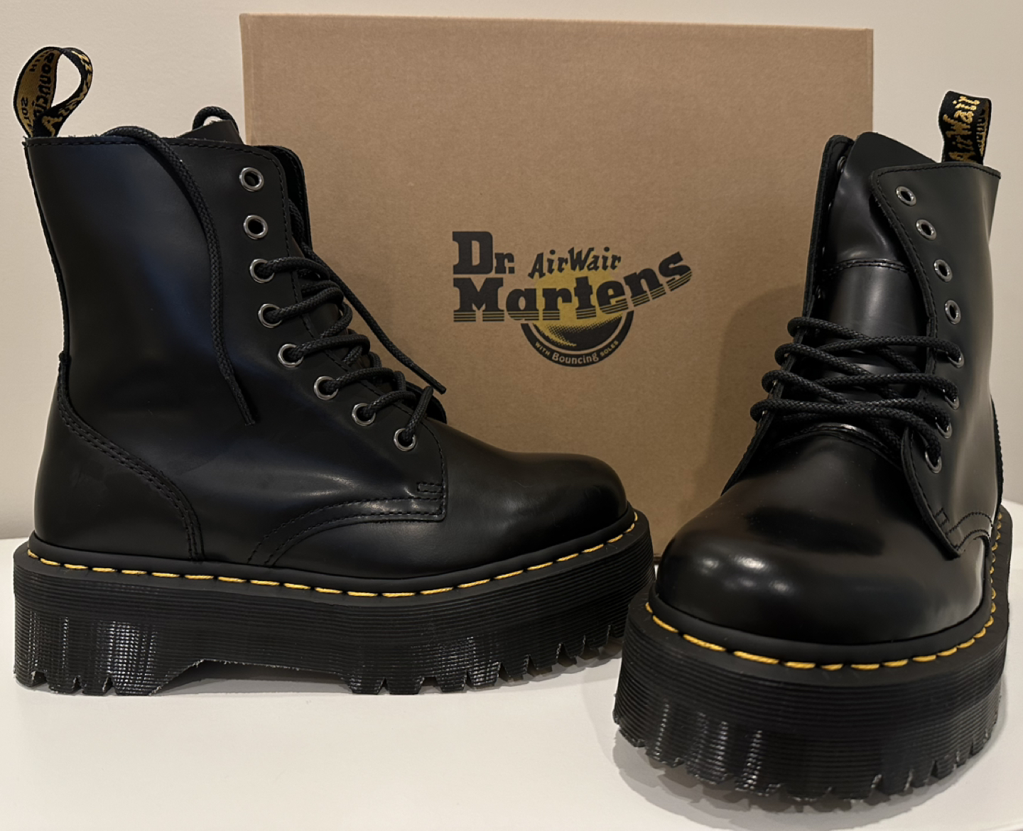 JADON BOOT SMOOTH LEATHER PLATFORMS