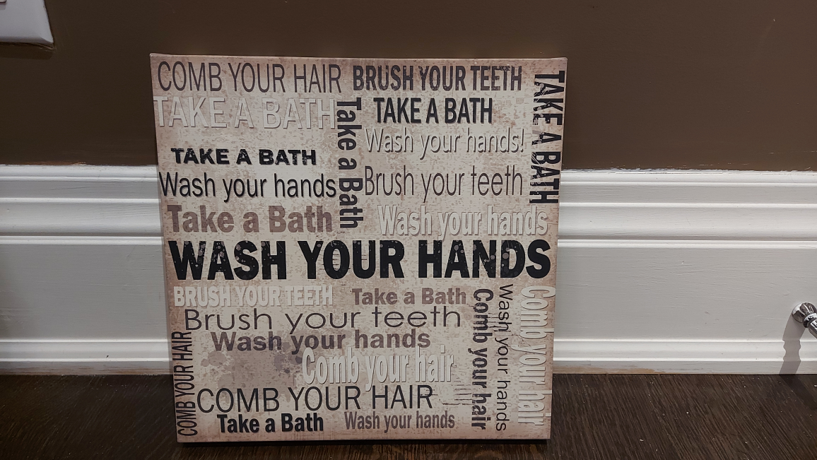 bathroom picture frame thumbnail