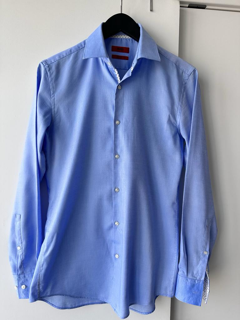 Blue Hugo Boss Dress Shirt image indicator(2)