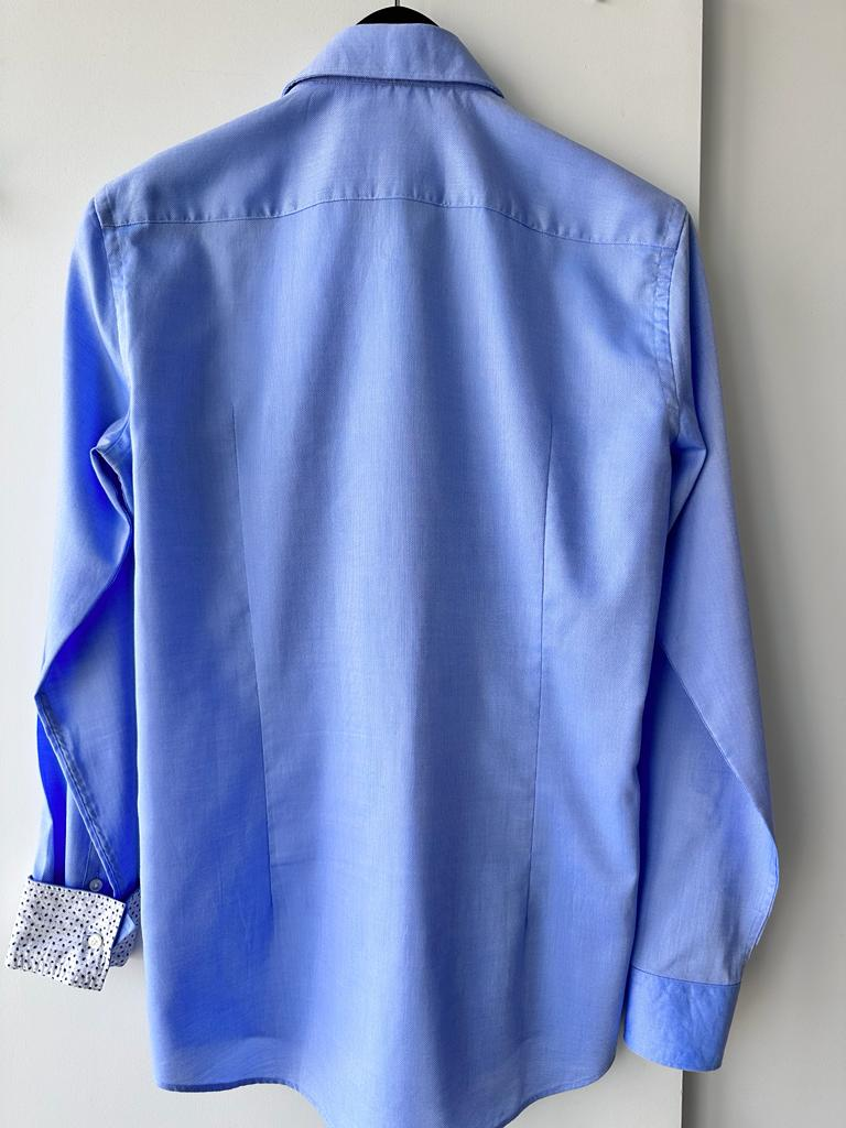 Blue Hugo Boss Dress Shirt image indicator(4)