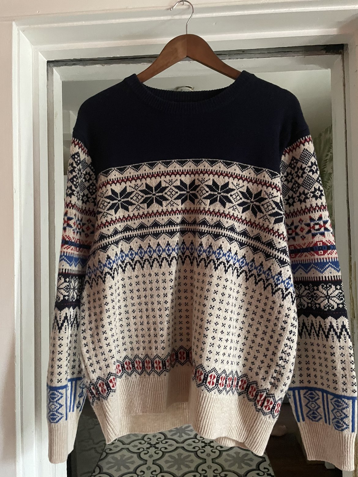 J Crew - Lambswool Men’s Sweater L
