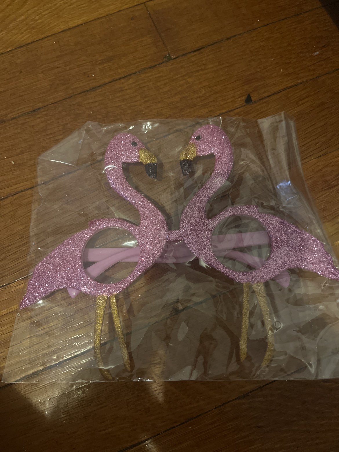Costume flamingo glasses #freecycle