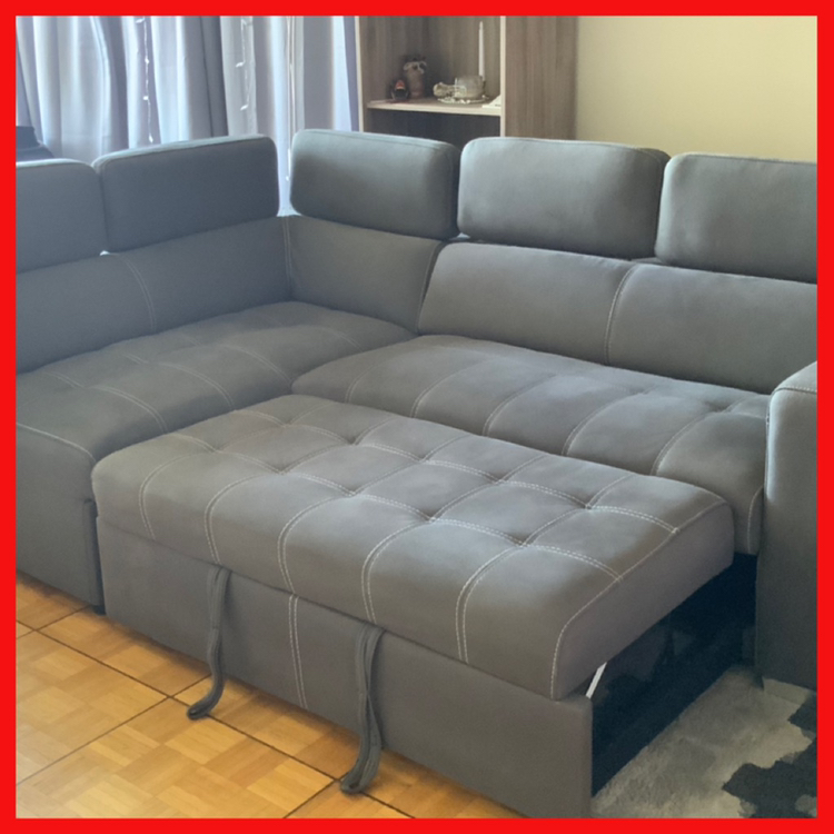 SOFA BED with OTTOMAN