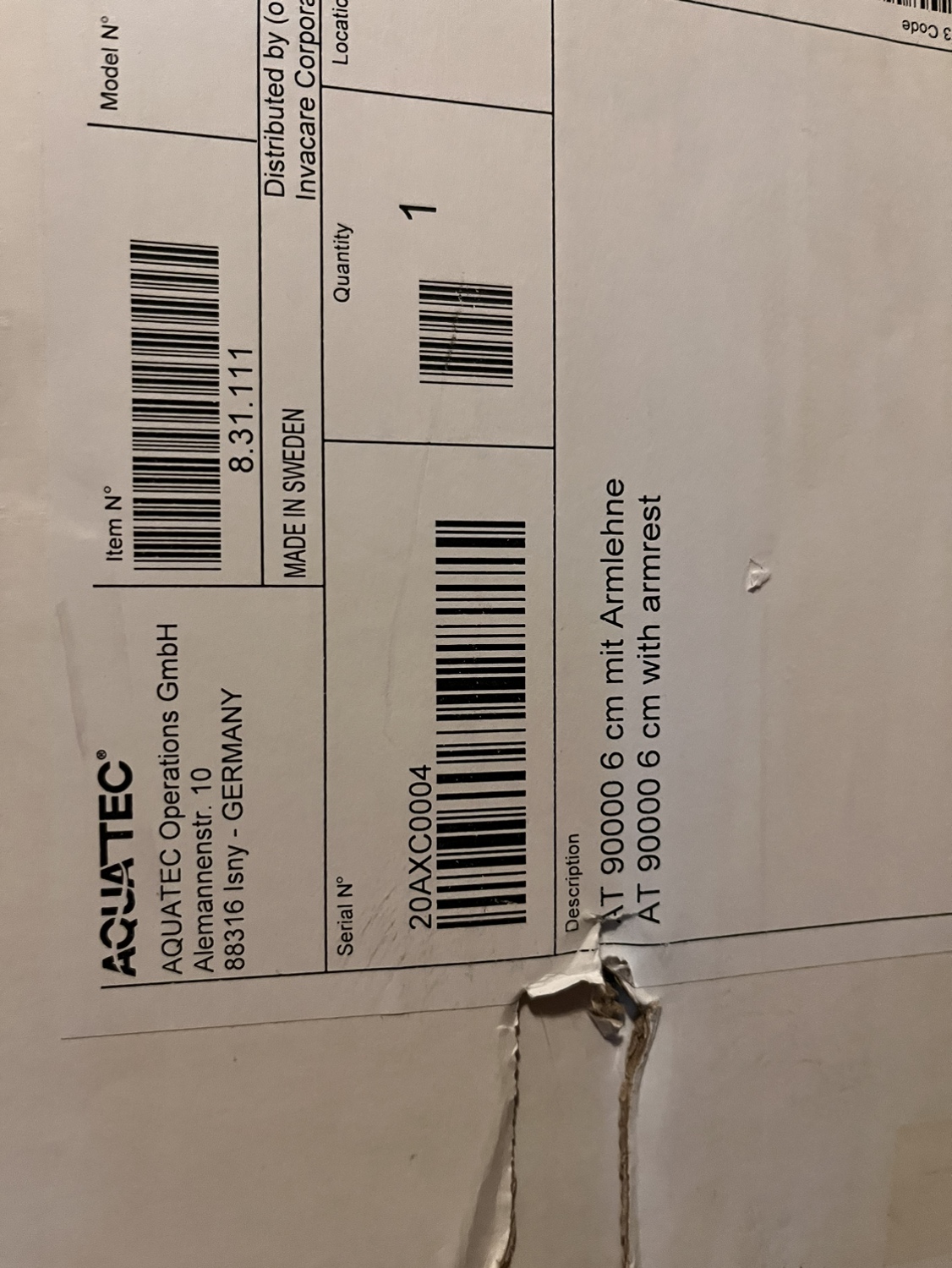 Aquatec A900 Raised Toilet Seat with Arms image indicator(3)