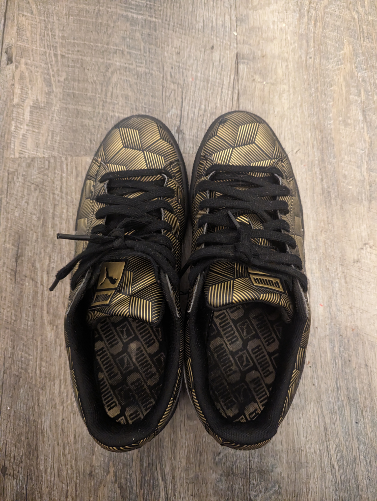 Gold coloured Pumas thumbnail