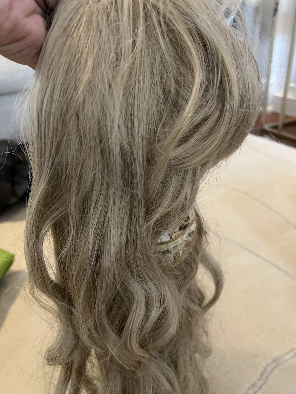 Blonde "Barbie" Halloween wig October freecycle #freecycle - photo 3