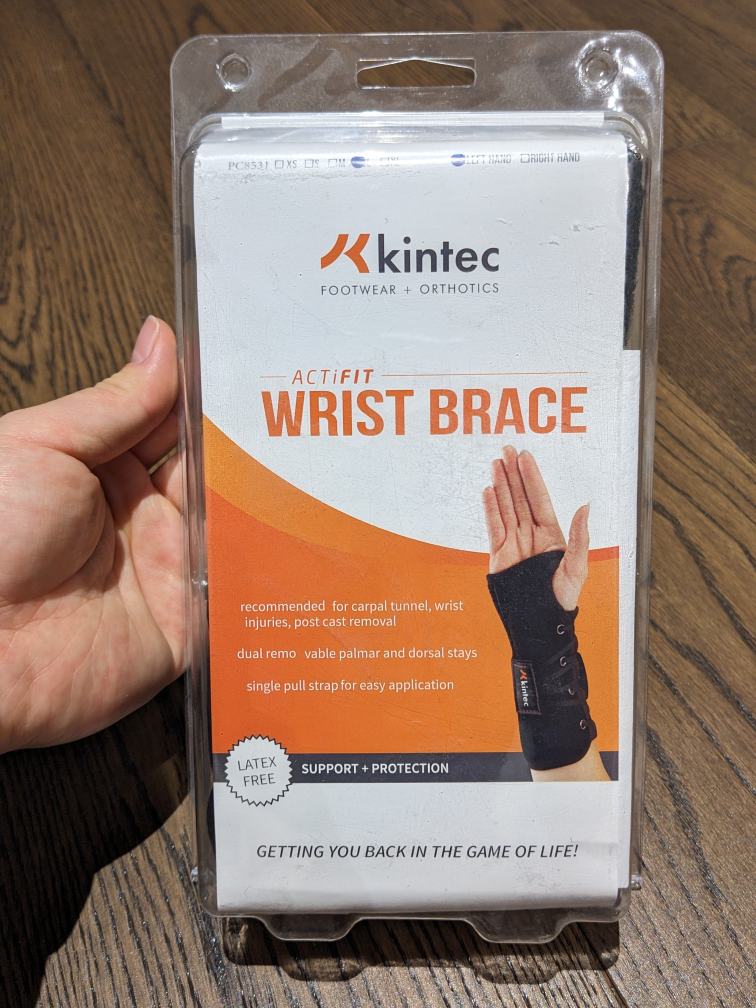 Kintec Wrist Brace Left hand Large thumbnail
