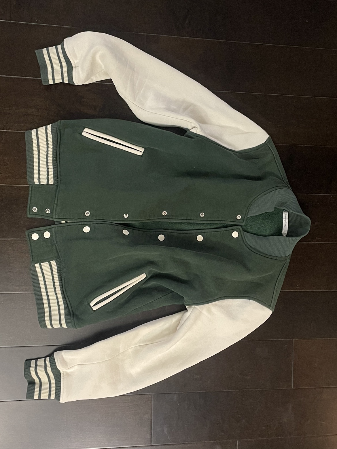 VINTAGE VARISTY GREEN JACKET