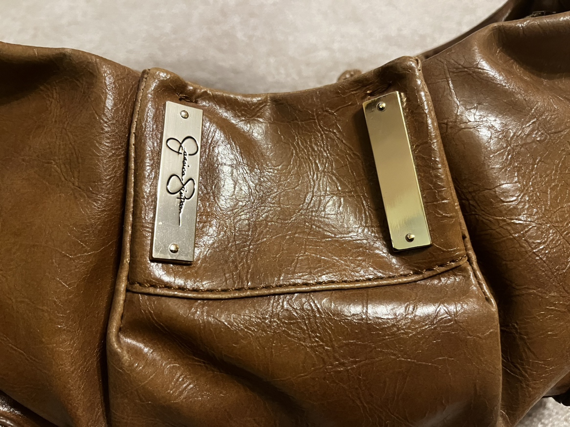 Caramel brown shoulder bag (Jessica Simpson) - Y2K era image indicator(4)