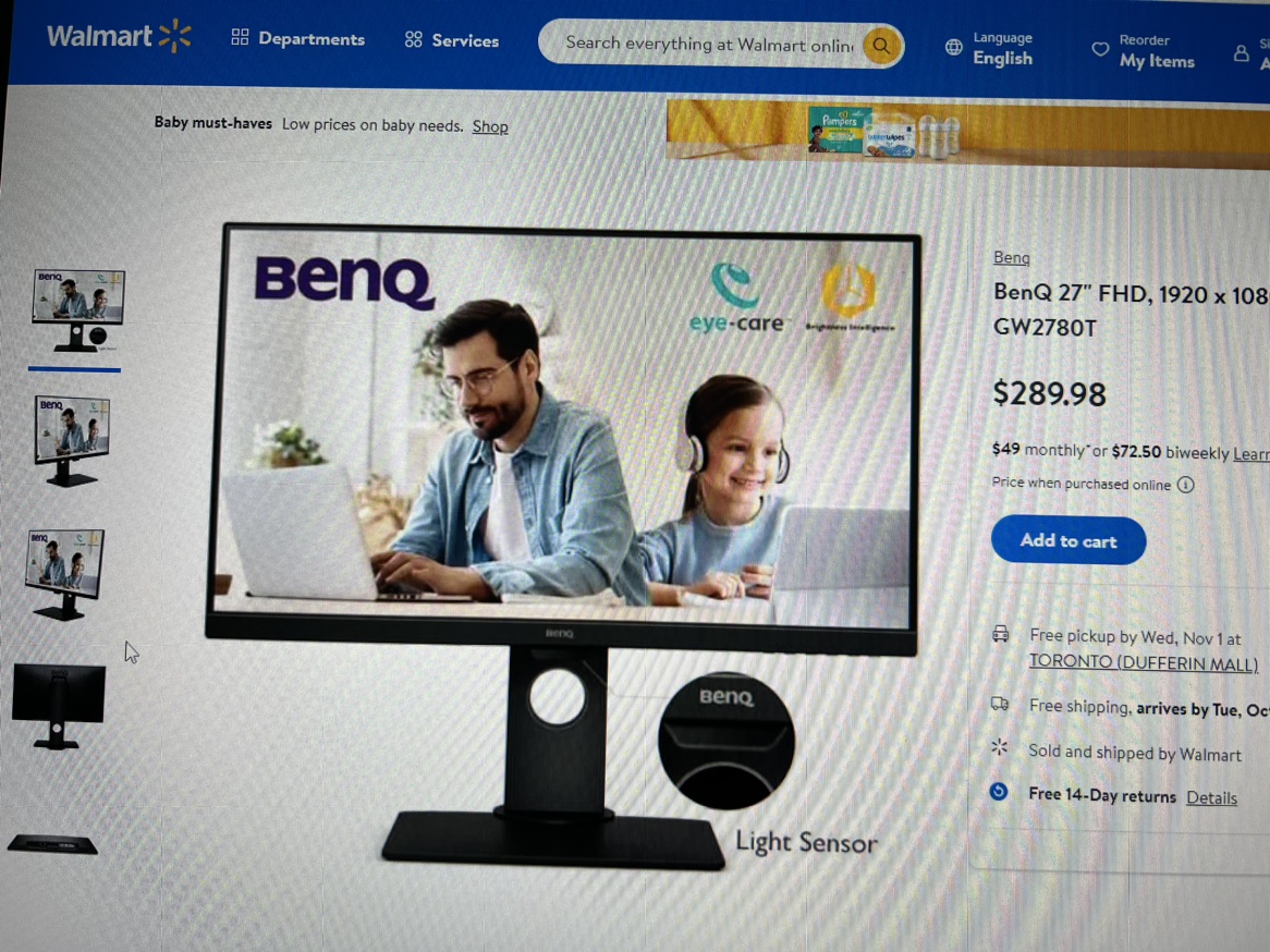BenQ LCD Monitor + HDMI Cable - photo 3