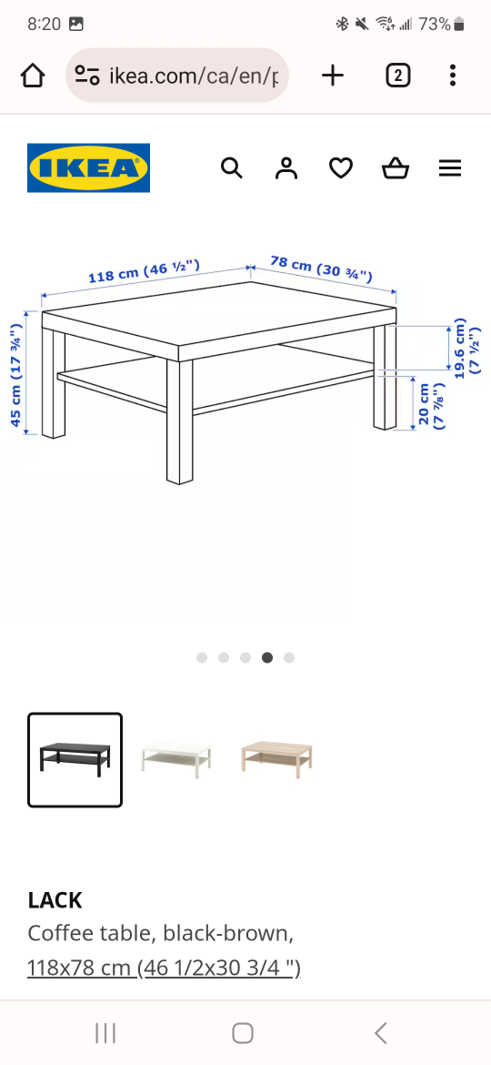 Ikea Coffee table - photo 2