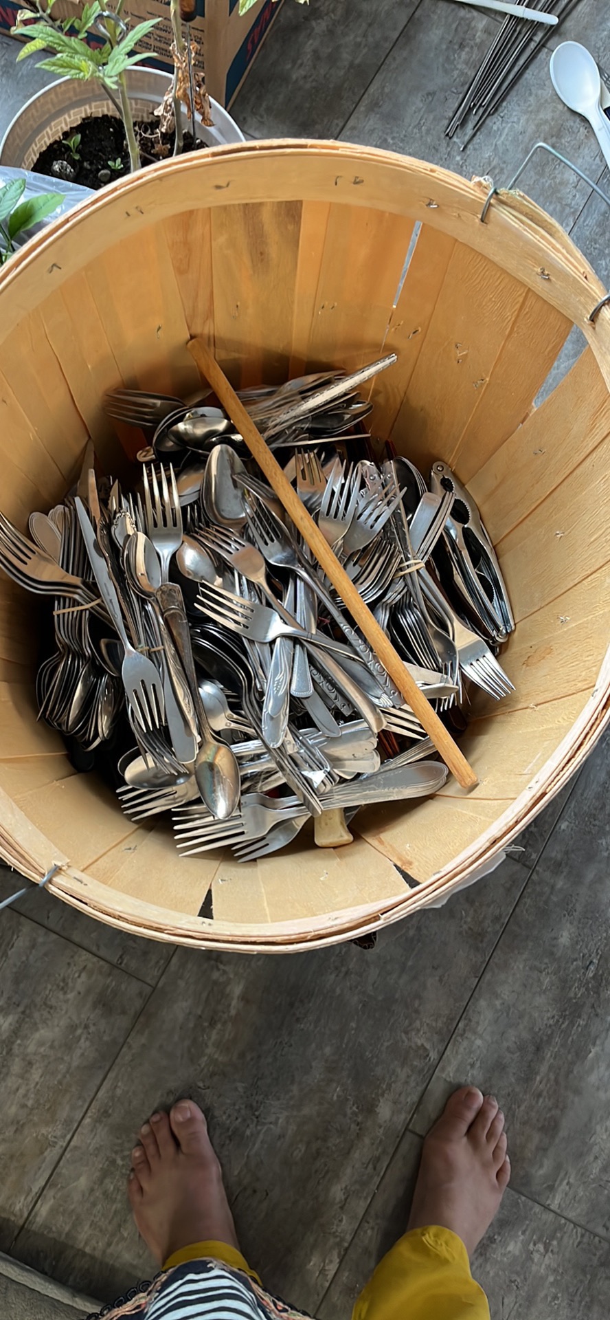 All kind of cutlery, set knife, spoon, spatula, barbeque set thumbnail