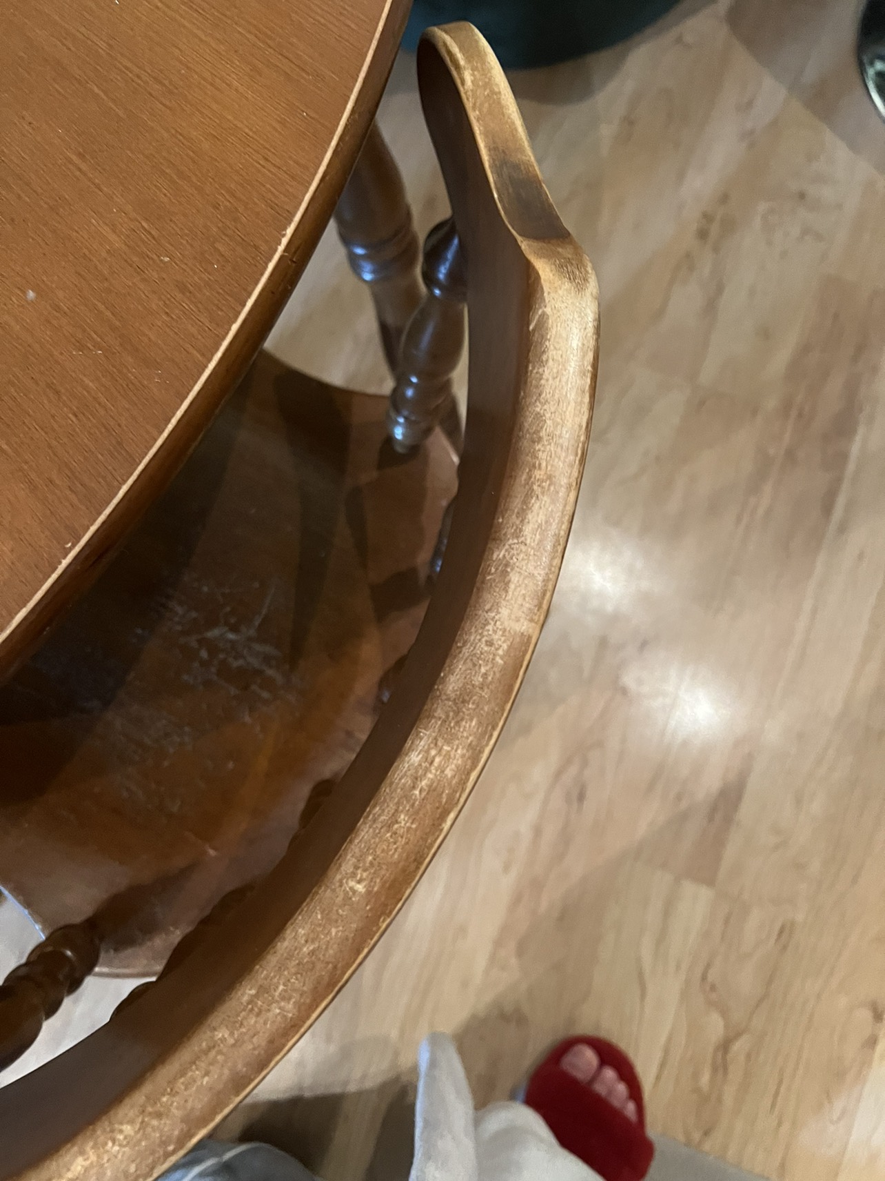 Expanding Wooden Dining Room Table 🦃 - photo 5