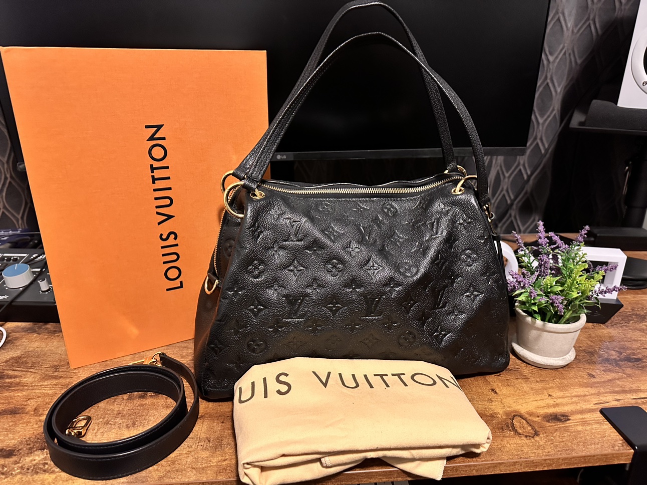 Louis Vuitton Monogram Empreinte Ponthieu PM
