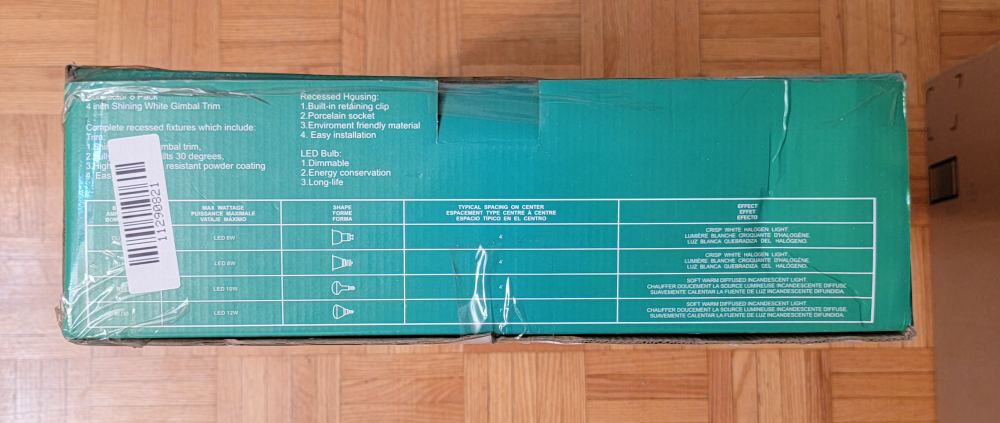 Illuminex LH8416N-C8 Remodel Series Contractor 8 Pack, 5" - photo 4