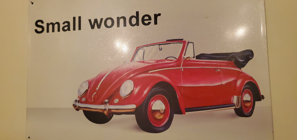 VW TIN SIGN - photo 3