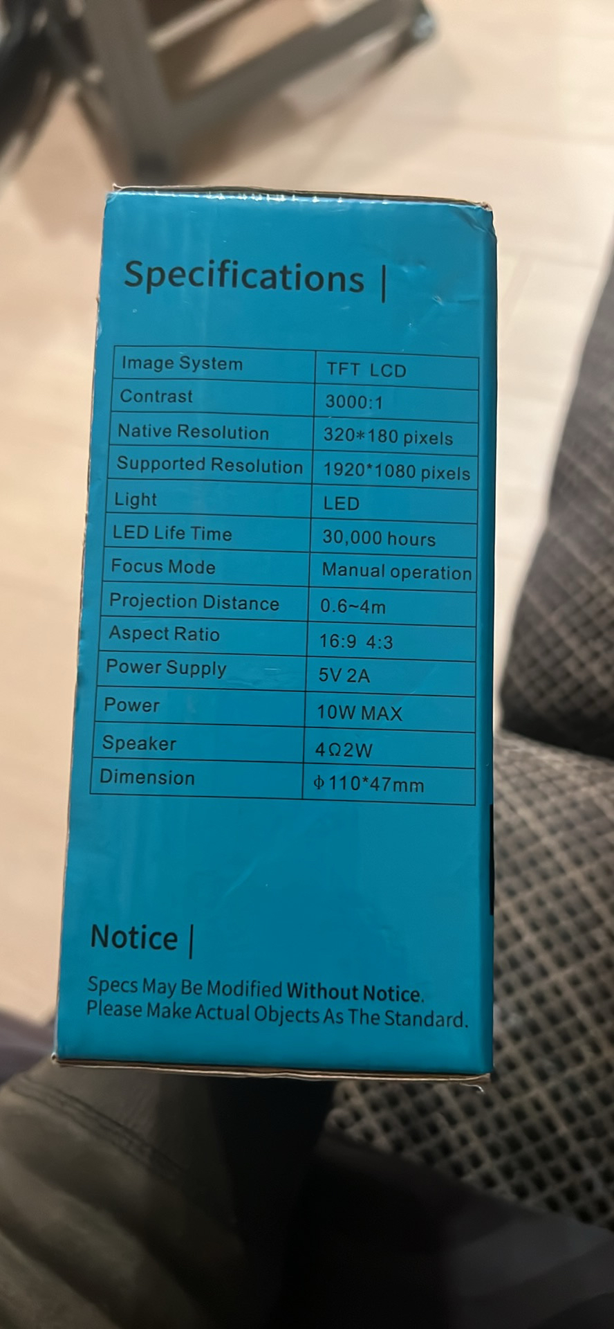 Mini led projector  led thumbnail