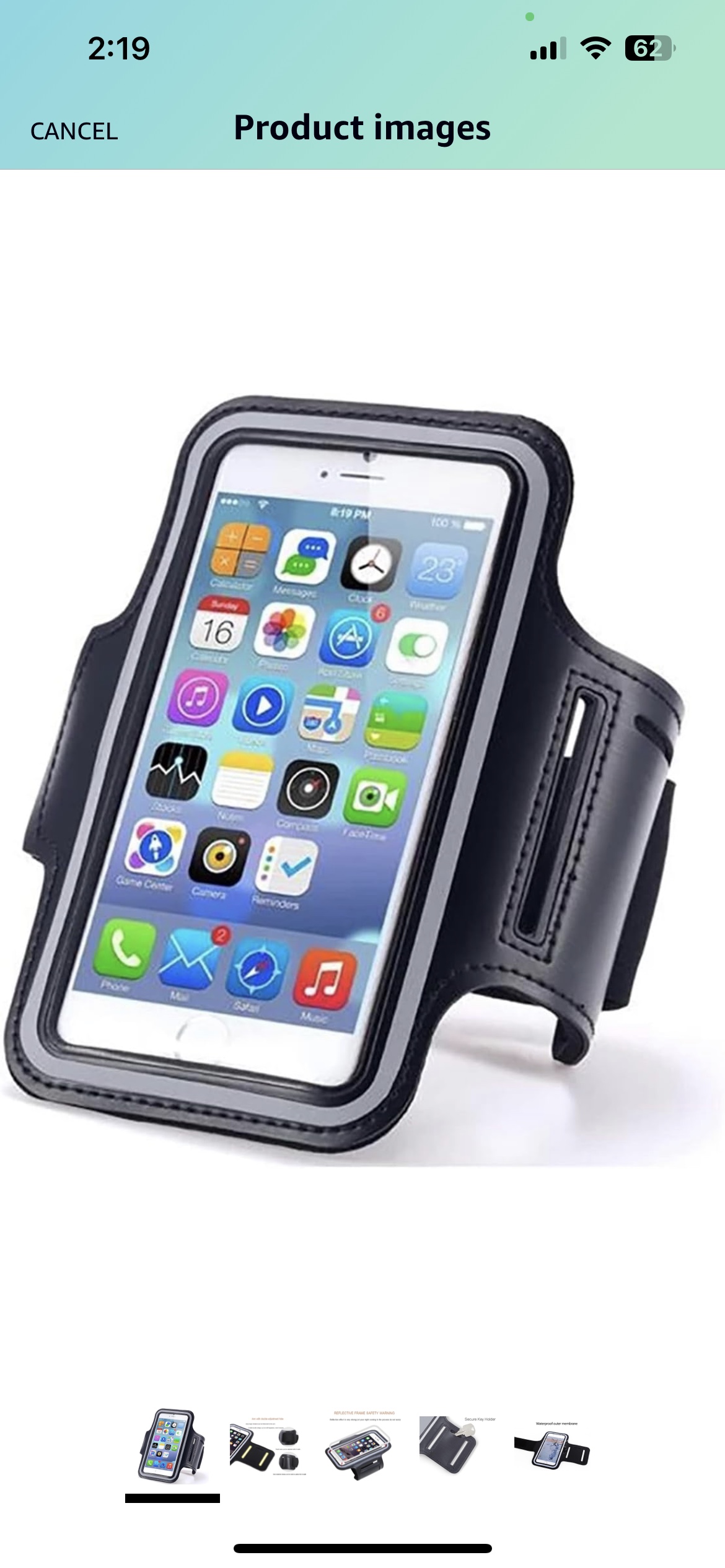 Phone arms band