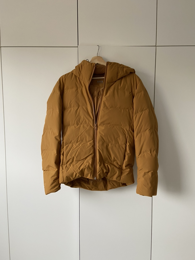 Uniqlo seamless Mens down parka jacket 3D cut size XS thumbnail