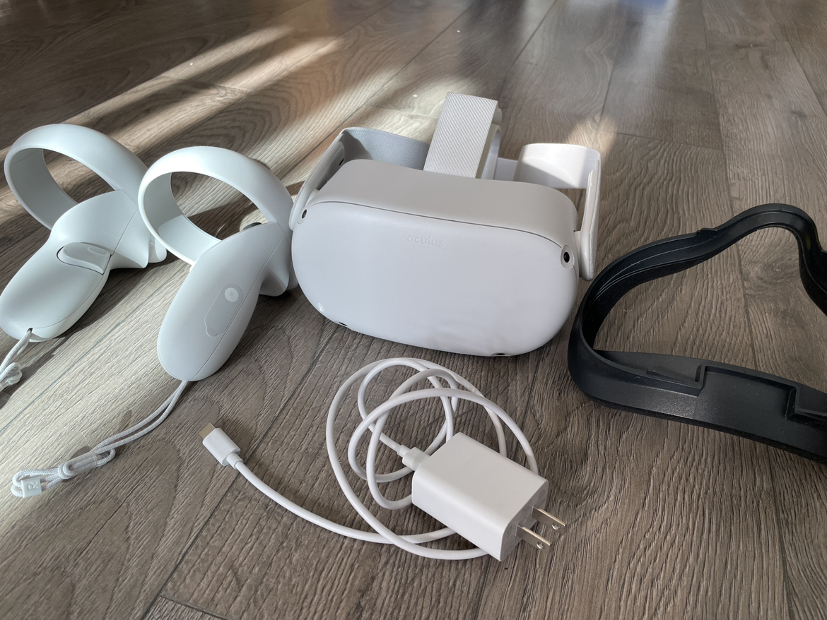Meta Quest 2 VR Headset with Touch Controllers