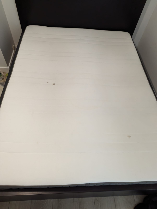 Ikea bed with mattress. - photo 2