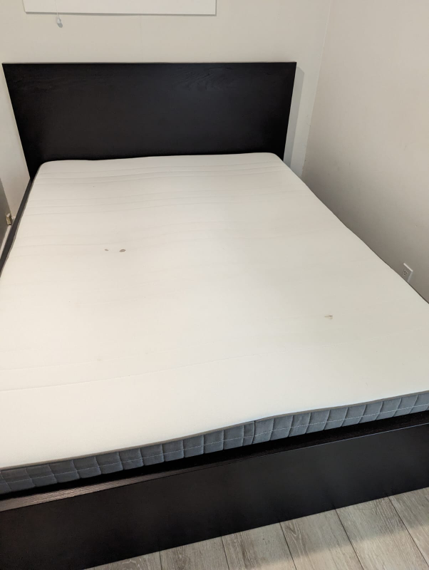 Ikea bed with mattress. - photo 4